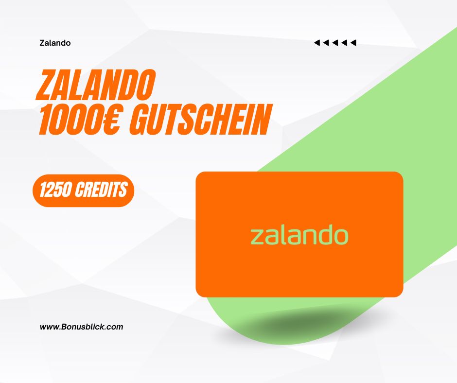 Zalando 1000€ Gutschein