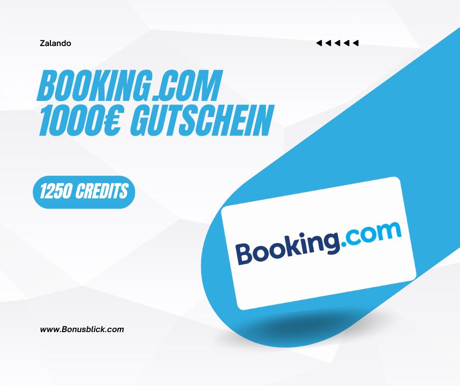 Booking 1000€ Gutschein